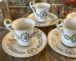 5er Set RRR RARE Vintage Martinroda Porzellan Tasse & Untertasse handbemalt - Bild 1 von 11