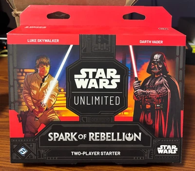 Star Wars: Unlimited TCG Spark of Rebellion Two-Player Starter Set (Sealed) - Image 1 of 2