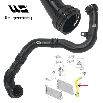 Ladeluftschlauch für OPEL Astra J Zafira C Tourer 1.6 CDTi 13345557 - 39202874 - Bild 1 von 4