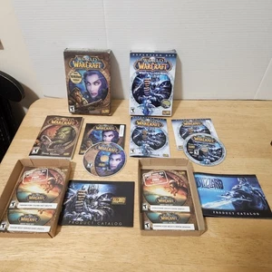 World of Warcraft Blizzard PC Computerspiel - & Wrath Lich King Erweiterungsset - Bild 1 von 6