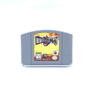 Road Rash 64 (Nintendo 64, 1999) N64 Gray Variant Cartridge Only Tested - Picture 1 of 3