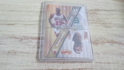 1998 Bowmans Best Jordan/Mercer/Payton/Marbury Mirror Image 1 - Image 1 of 2