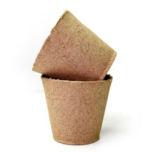 110mm Jiffy Round Pot / Without Drainage Hole, Made in Denmark - Picture 1 of 4