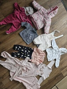 Kleidung Paket: Jacke...Mädchen 12 Teile Gr.68 - Bild 1 von 9