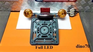 Harley Davidson frecce post stop luci posizione luce targa FULL LED Street Glide - Foto 1 di 12