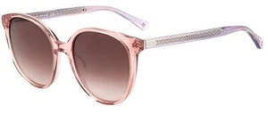 New Kate Spade New York KS Women's Kimberlyn/G/S Oval Sunglasses Pink Crystal 56 - Picture 1 of 3