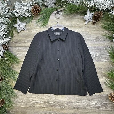 Vintage Requirements Jacket Size Large Woman Button Down Cover Up “Shacket” - Image 1 of 4