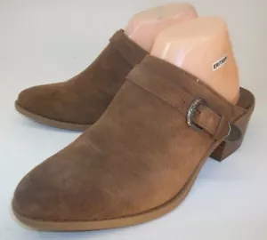 NEU American Eagle Outfitters Damenschuhe US 10 Pantoletten braun Wildleder Western T28 - Bild 1 von 5