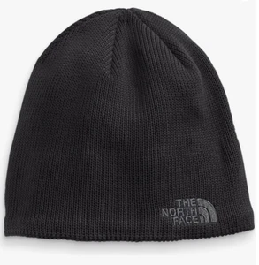 The North Face Berretto Uomo Bones Riciclato Nero Grigio Nuovo con etichette O/S - Foto 1 di 1