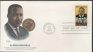 US Scott #1771 "Dr. Martin Luther King, Jr." Fleetwood, FDC - Picture 1 of 1