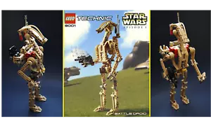 LEGO TECHNIC / STAR WARS #8001 - Episode 1 - Battle Droid - Collector 2000 - Imagen 1 de 1