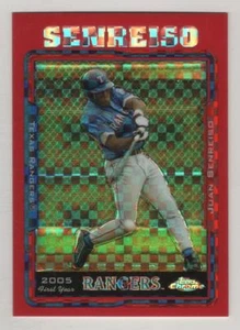 2005 Topps Update Chrome Red X-fractor #190 Juan Senreiso Rangers ##/65 BV$8 - Picture 1 of 1