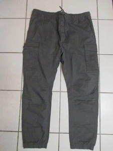 H&M; Freizeit- Hose; Slim fit Tapered; Gr.: XXL; oliv; Herren; ungetragen - Bild 1 von 12