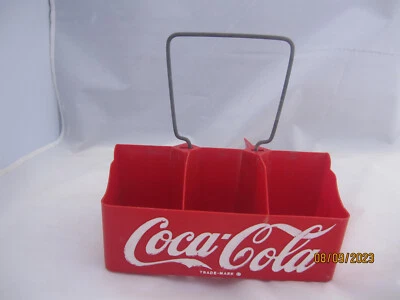 Coca-Cola red plastic six pack tray made in Sherman,TX - Image 1 of 4