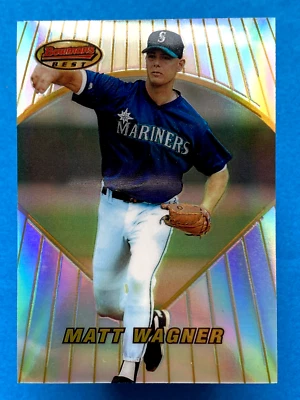 1996 Bowmans Best Refractor Matt Wagner #116 - Image 1 of 2