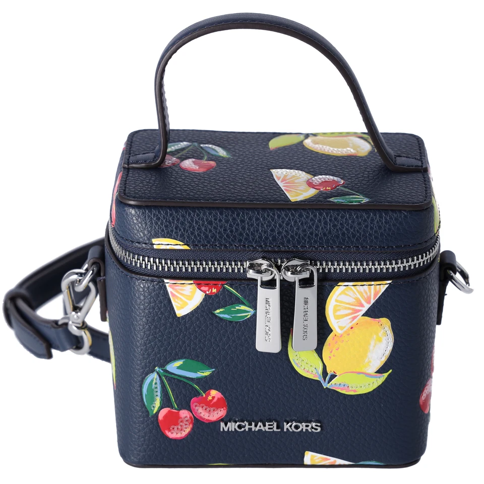 Bolso Bandolera Michael Kors Sandrine Pequeño Estampado Limón Lentejuelas Estuche de Tocador  Foto 1 de 4