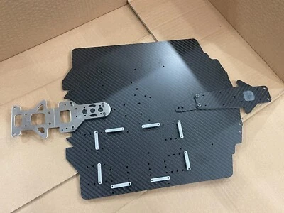Carbon Fiber GT Chassis for 1/7 Arrma Infraction Limitless 6s BLX - Image 1 of 4