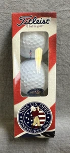 2005 US Open Golf Pinehurst #2 Titleist balls set of 3 - Picture 1 of 7