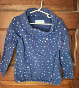 Old Navy Printed Blue Star Funnel Neck Pullover Sweater 5T - Picture 1 of 5