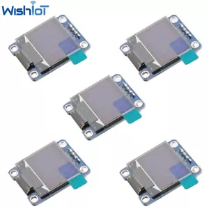 5PCS 0.96" I2C IIC Serial 128X64 Yellow OLED LCD LED Display Module for Arduino - Picture 1 of 7