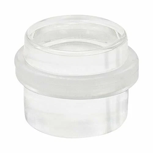 Wolfpack Linea professionale 5322025 Fermaporta adesivo trasparente rotondo (d6T - Immagine 1 di 1