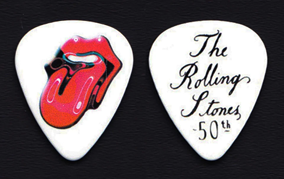 The Rolling Stones 50th Anniversary Promotional Guitar Pick #15 - 2012 Grrr - Image 1 of 1