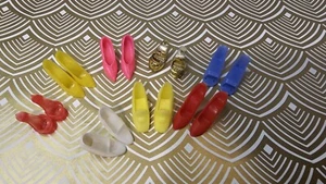 Lote de Zapatos Muñeca Clon Barbie De Colección Tacones Punta Abierta Plataforma Peregrina Mezcla - Imagen 1 de 5