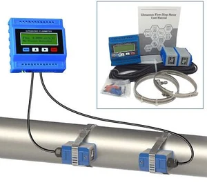 TUF-2000M Module Ultrasonic Flow Meter Liquid Flowmeter TS-2 DN15 to DN100mm - Picture 1 of 11