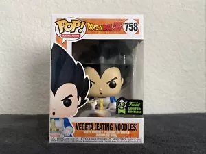 Pegatina Funko Pop Vegeta para comer fideos #758 DragonBall Z ECCC 2020 exclusiva - Imagen 1 de 7