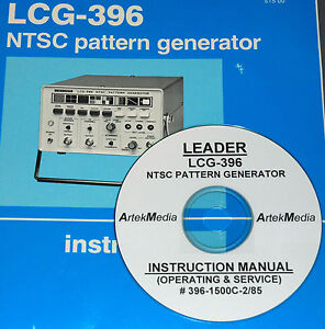 LEADER LCG-396 Instruction Manual  (Schematics !! )