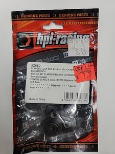 HPI # Z680 Flansch Kontermutter M5X8mm schwarz SVG X (4) - Bild 1 von 2
