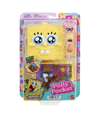 Polly Pocket x SpongeBob Squarepants Compact Playset with Accessories - Image 1 of 4