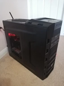 Gaming PC - Ryzen 7 3.0GHz 16GB RAM 128SSD+1TB HD BLRay WIFI GTX 1650 4GB Win 11 - Picture 1 of 14