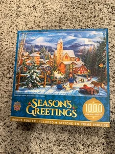 Puzzle Master Pieces Rodeln nach Hause 1000 Teile - Bild 1 von 1