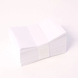 100 WHITE ENVELOPES - For Florist Message Cards 11 X 7cm gummed - Picture 1 of 2
