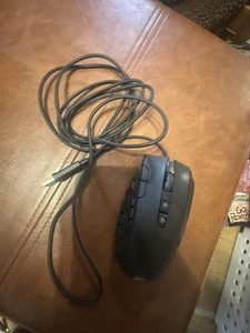 EVGA X17 Gaming Mouse 8K, Wired, Black, Customizable, 16:1 Ratio, 10-Button - Picture 1 of 3