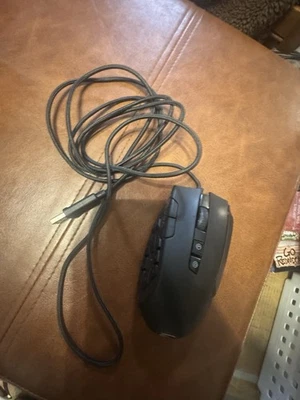 EVGA X17 Gaming Mouse 8K, Wired, Black, Customizable, 16:1 Ratio, 10-Button - Image 1 of 3