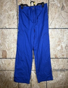 Carhartt Pants Mens Solid Blue Straight Leg Relaxed Fit NWT! Size XS - Picture 1 of 15