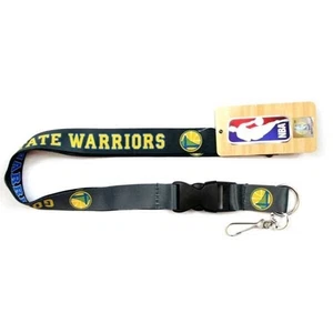 Llavero desmontable Golden State Warriors Lanyard Ombre mercancía oficial de la NBA - Imagen 1 de 4