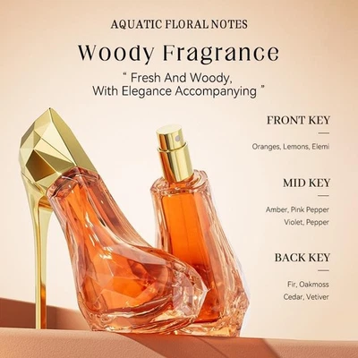 1floz(30ml)Luxurious High Heel EauDe Toilette Spray Gift Set with Floral and Fru - Image 1 of 3