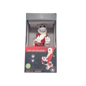 Disney Santa Jack Skellington Cable Guy Holder Nightmare Before Christmas Figure - Picture 1 of 5