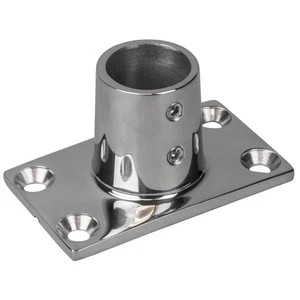 Sea-Dog Rail Base Fitting 1-7/8"x3-3/16" Rectangular Base 1" OD 90deg 281901-1 - Picture 1 of 8
