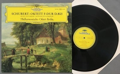 T869 Schubert Octet F-Dur D.803 Octet BPO DGG 139 102 SLPM Stereo - Image 1 of 3