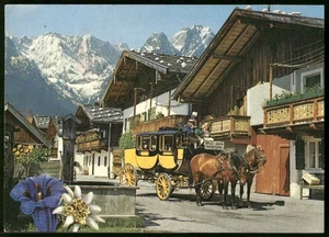 Garmisch-Partenkirchen, Oberbayern, Heilklimatischer Kurort AK Deutschland - Bild 1 von 3