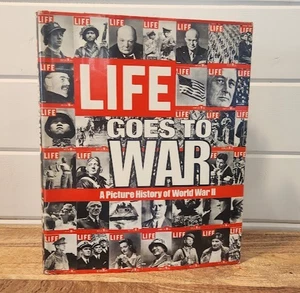 LIFE Goes to War: A Picture History of WORLD WAR II 1977 Hardcover - 1st. Editio - Picture 1 of 16