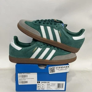 adidas Samba OG Low “Collegiate Green Gum” ID2054 Men's 6.5/Women’s 8 New - Picture 1 of 6