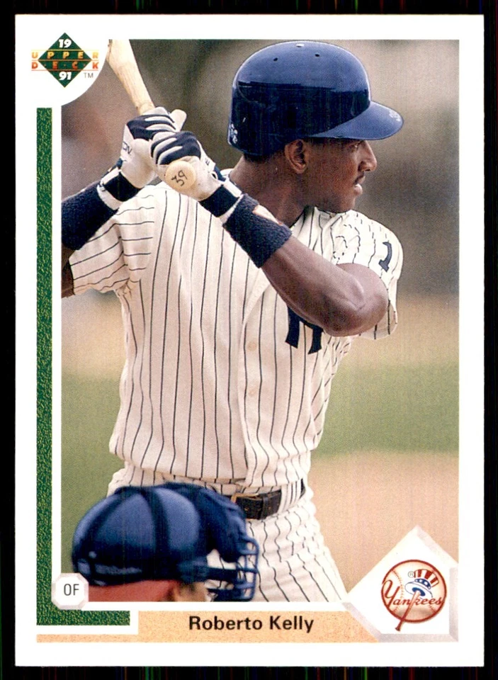 1991 Upper Deck Roberto Kelly New York Yankees #372 - Image 1 of 2
