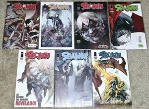 1 Set 7 Spawn 238 240 242 243 244 245 249 NM MX McFarlane 2014 Foreign Variants - Picture 1 of 14