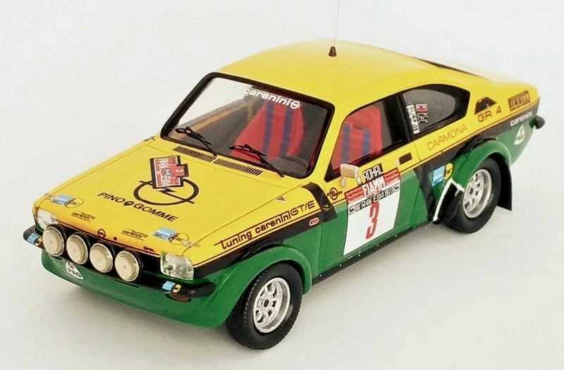 Opel Kadett GT/E Rally Isola d'Elba 1977 Rohrl-Pitz 1:43 TROFEU DSN18 - Immagine 1 di 1
