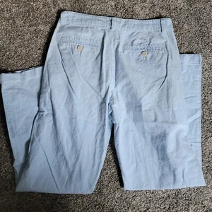 Vineyard Vines Unisex Size 16 Sky Blue Long Pants Style 3P0081 Button Pockets - Picture 1 of 12